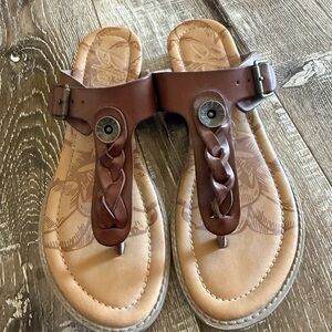 Blowfish Brown and Tan Sandals